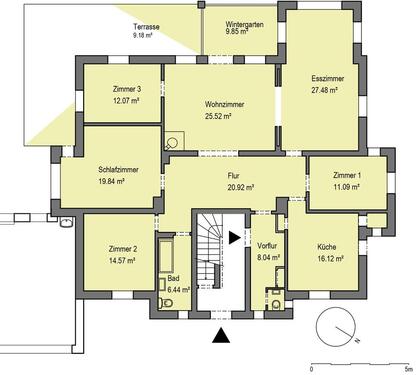 Foto - 6 Zimmer Terrassenwohnung zur Miete in Dresden