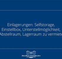 Einlagerungen: Selfstorage, Einstellbox, Unterstellmöglichkeit, Abstellraum, Lagerraum zu vermieten - Weilheim in Oberbayern