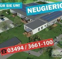 Moderne und barrierearme Erdgeschosswohnungen mit Garten, Terrasse und PKW-Stellplatz zu vermieten - Bitterfeld-Wolfen