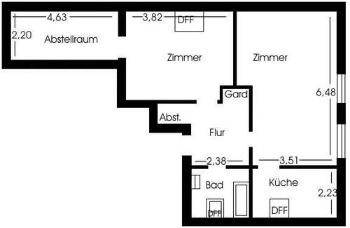Foto - Etagenwohnung zur Miete in Schwarzenbek