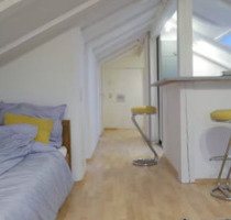1 Zimmer Apartment möbliert DG zentral Holzkirchen