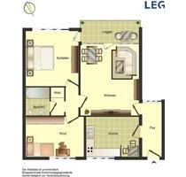 Renovierte 3-Zimmer-Wohnung in Ruhige Wohnlage im Widukindland - Osnabrück Gretesch