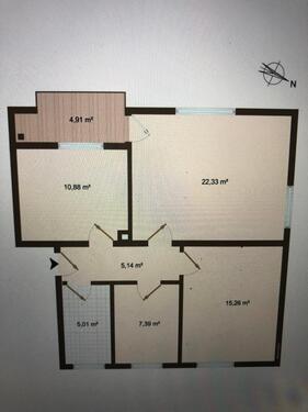 Foto - Etagenwohnung in Schleswig zur Miete