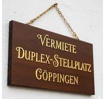 Duplex-Stellplatz Göppingen Zentrum – Direkt an der Fußgängerzone