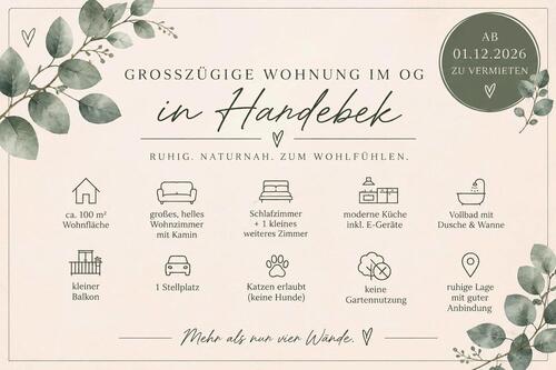 Foto - Charmante 3-Zimmer Wohnung mit viel Platz zum Wohlfühlen