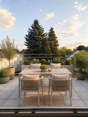 Foto - DG-Wohnung mit großer Terrasse - ideal für Singles und Paare