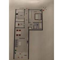 Provisionsfreie Renovierte 2,5 Zimmer-Wohnung mit grossem Balkon - Riedenburg