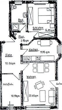 Foto - Etagenwohnung in Rheinberg zur Miete