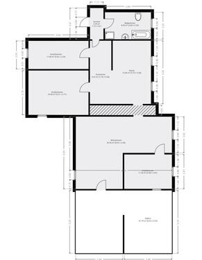 Foto - 4 Zimmer Etagenwohnung in Staßfurt