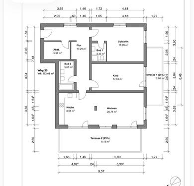 Foto - Wohnung zu verkaufen - 180.000,00&nbsp;EUR Kaufpreis, ca.&nbsp; 113,00&nbsp;m&sup2;