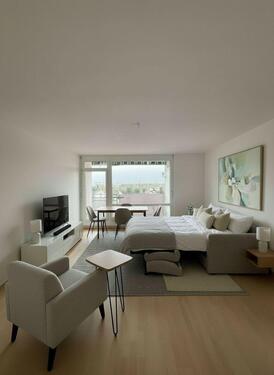 Foto - 1-Zimmer-Wohnung mit Balkon & Traumblick – 5. OG mit Aufzug