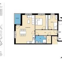 3 Zimmer Wohnung mit Terrasse - 1.048,00 EUR Kaltmiete, in Mölln (PLZ: 23879)