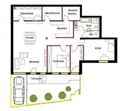 Foto - Provesionsfreie kernsanierte 5 Ziemmerwohnung in Top-Lage