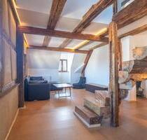 3-Etagen-Maisonette mit Sauna & Denkmal-Charme in Baiersdorf