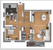 4-Zimmer Wohnung zu vermieten - 1.000,00&nbsp;EUR Kaltmiete, ca.&nbsp; 97,00&nbsp;m&sup2; in Niederwinkling (PLZ: 94559)