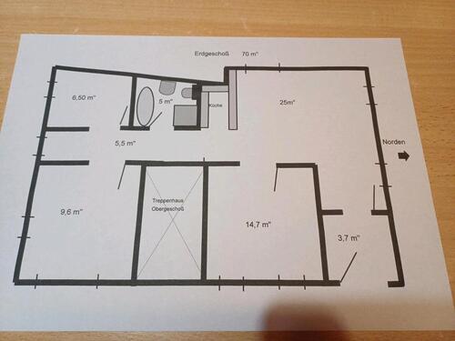 Foto - **Wohnung zu vermieten** 70qm in Stotternheim