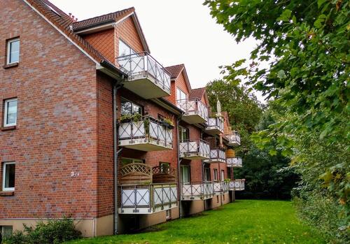 Foto - 2 Zi. Whg. 51qm² Dornbreite Lübeck ab 01.03 EG Balkon Stellpl