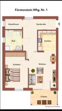 Foto - 2 Zimmer Erdgeschoßwohnung zur Miete in Tittling
