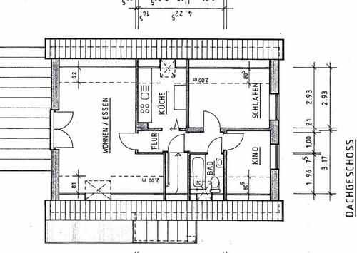 Foto - 2.5-Zimmer Wohnung Torbesch - 860,00&nbsp;EUR Kaltmiete, ca.&nbsp; 55,00&nbsp;m&sup2;