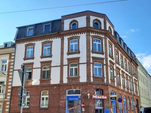 Foto - 2-Zimmerwohnung im Dachgeschoss in der Paulstadt, Einbauküche, Abstellraum+Keller, 350m zum HBF