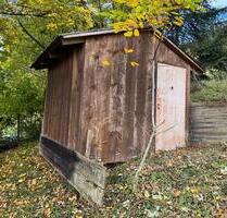 ➤ Garten Grundstück mit Gartenhaus + schöne Aussicht [Altbach]