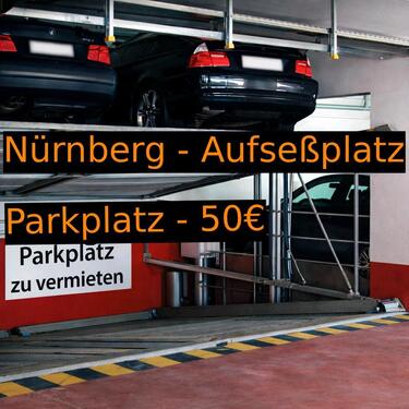 Foto - Parkplatz Nähe Aufseßplatz – ab 01.02. frei