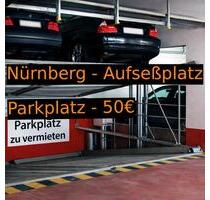 Parkplatz Nähe Aufseßplatz – ab 01.02. frei - Nürnberg Rabus