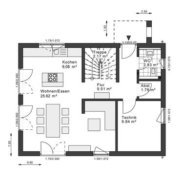 Foto - 3 Zimmer Einfamilienhaus zur Miete in Oldenburg