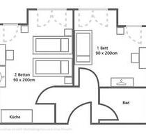 LOL 2-Zimmer-Apartment vollmöbliert für bis zu 3 Personen, RegensburgKelheim