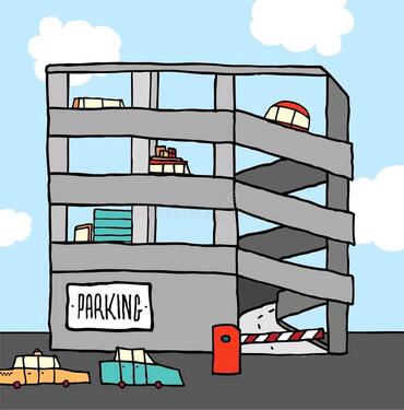 Foto - Tiefgarage unter Rosenberg Hochhaus Heilbronn