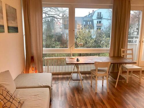 Foto - Furnished one room flat with a view into the green