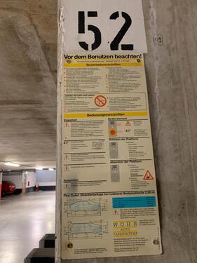 Foto - Stellplatz Tiefgarage Duplex Parkplatz Garage