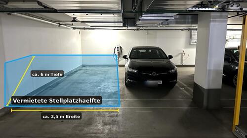 Foto - Tiefgaragen-Stellplatzhälfte in Berlin-Mitte
