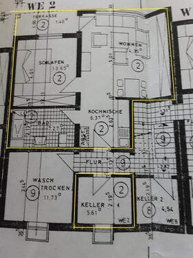 Foto - Vermietung Whg. in Plettenberg - 350,00&nbsp;EUR Kaltmiete, ca.&nbsp; 53,00&nbsp;m&sup2;