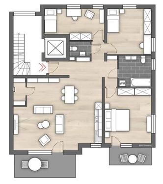 Foto - 4.5 Zimmer Etagenwohnung zum Kaufen in Bad Rappenau