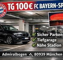 FC Bayern - Tiefgaragen-Stellplatz - München Schwabing-Freimann
