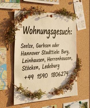 Foto - Wohnungsgesuch GarbsenSeelzeHannover