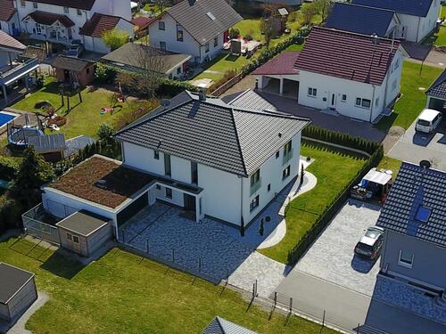 Foto - Einfamilienhaus KfW-75, PV-Anlage, Doppelgarage, provisionsfrei