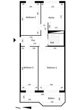 Foto - 3 Zimmer Etagenwohnung in Magdeburg