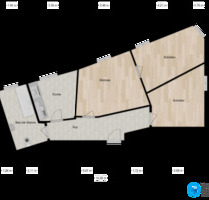 schicke 3 Zi-Wohnung SDL nähe Bahnhof 450€ - Stendal