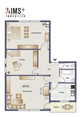 Foto - Etagenwohnung in Lörrach zur Miete