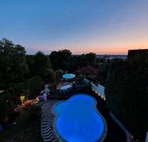 VILLA IN TOP-LAGE MIT BLICK ÜBER AUGSBURG ZU VERMIETEN - Friedberg