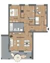 Foto - 3 Raum Wohnung 86qm - 1.328,00 EUR Kaltmiete,