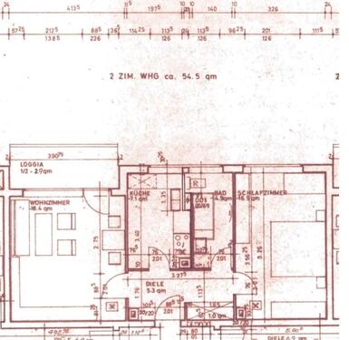 Foto - Wohnung zu mieten - 750,00 EUR Kaltmiete, ca.  54,00 m²