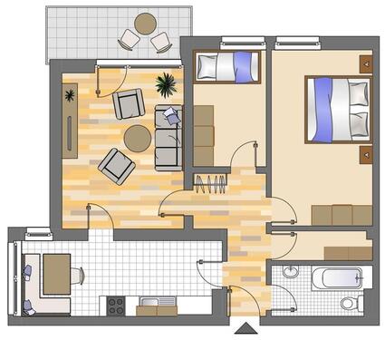 Foto - 3.5 Zimmer Etagenwohnung zur Miete in Dortmund