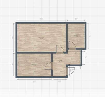 Foto - Wohnung zu VERMIETEN 47qm - 400,00&nbsp;EUR Kaltmiete, ca.&nbsp; 47,00&nbsp;m&sup2;