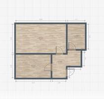 Wohnung zu VERMIETEN 47qm - 400,00&nbsp;EUR Kaltmiete, ca.&nbsp; 47,00&nbsp;m&sup2; in Barntrup (PLZ: 32683)