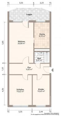 Foto - Etagenwohnung in Bautzen zur Miete