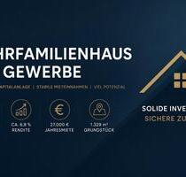 Mehrfamilienhaus mit Gewerbe ca. 6,8 % Rendite - Geiselhöring