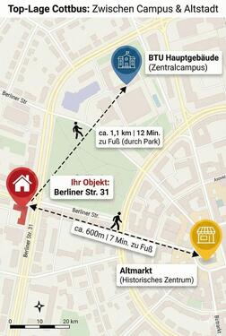 Foto - 2 Zimmer Etagenwohnung in Cottbus